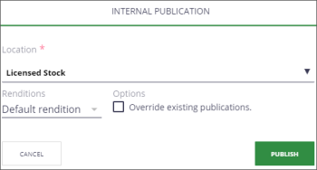 Publication window